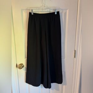 Babaton Black Elastic-Waist Pants